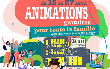 Animations gratuites - vacances d'avril